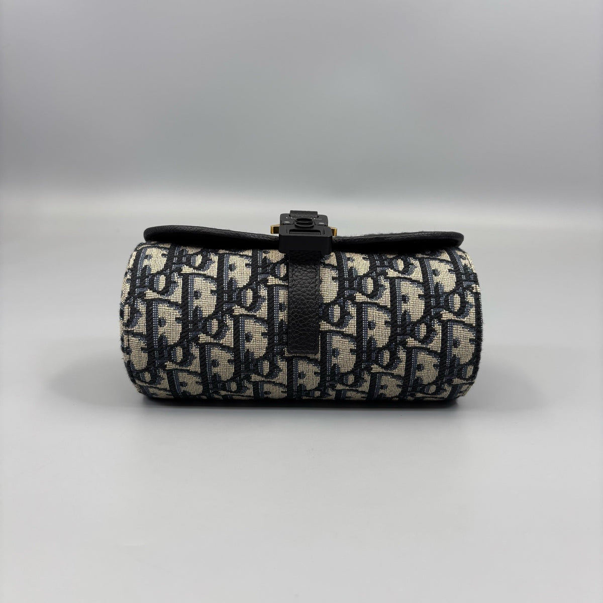 Dior - Saddle Oblique Embroidered Three-Compartment Watch Case - Cloth - Multicolour