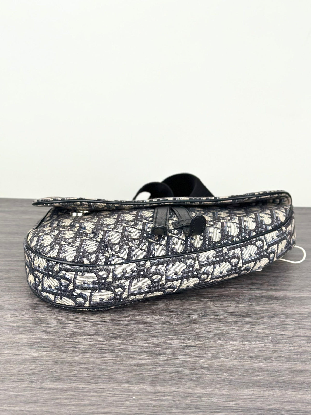 Dior - Saddle Oblique Medium - Cloth - Blue - (medium)