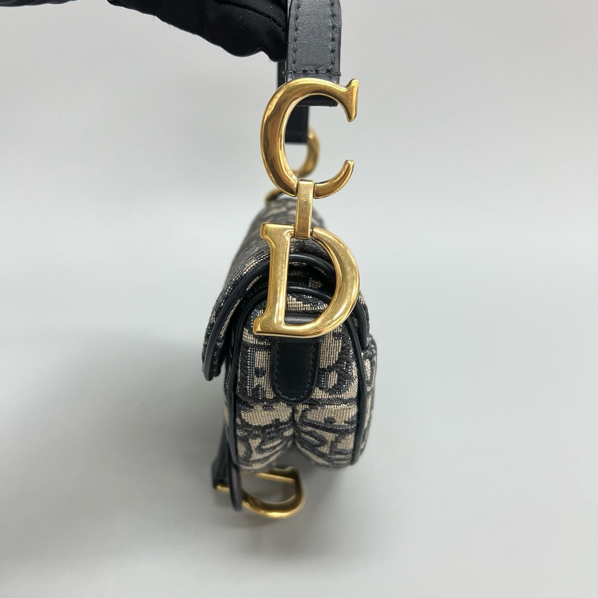 Dior - Saddle Oblique Small - Cloth - Multicolour - (small)