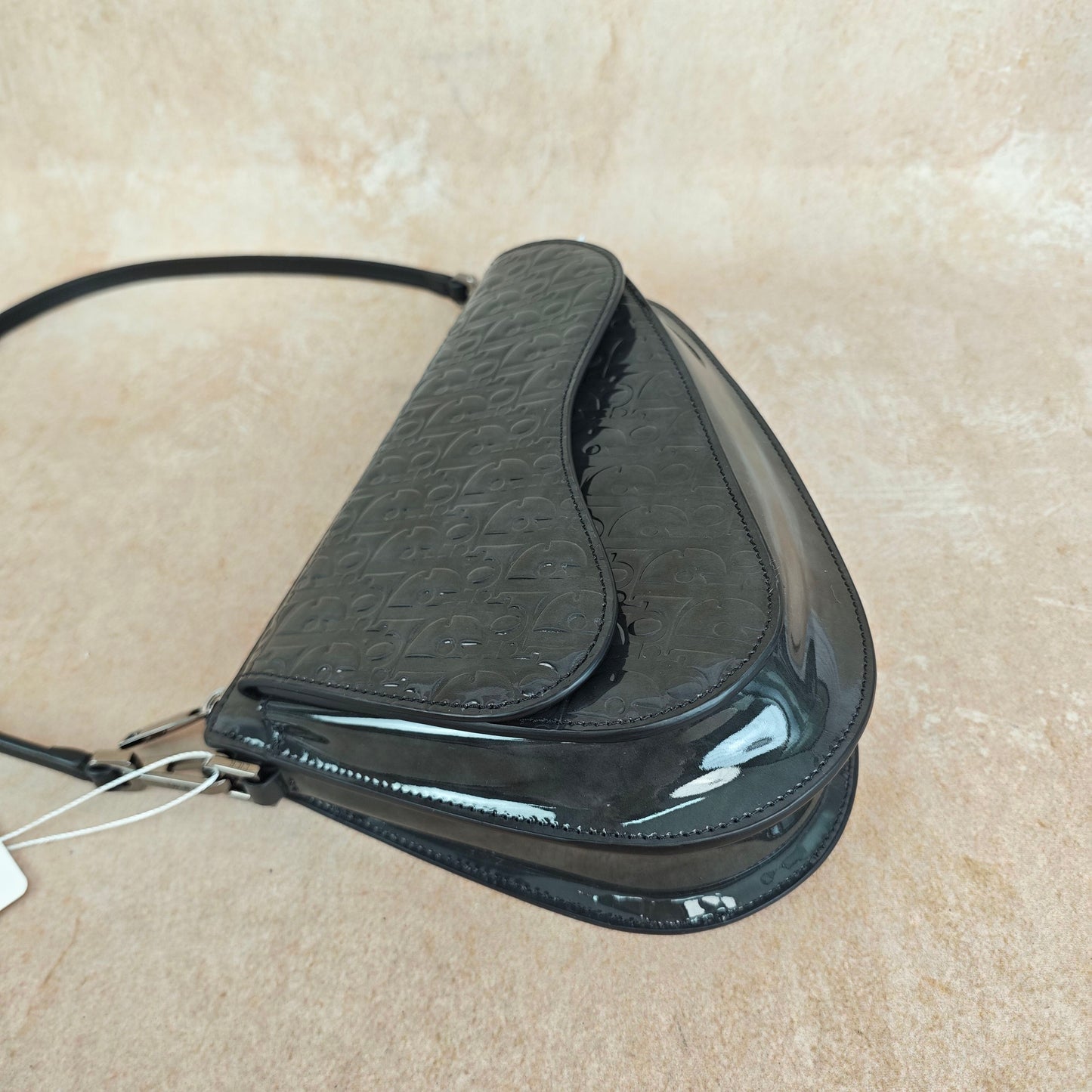 Dior - Saddle - Patent leather - Black - (small)