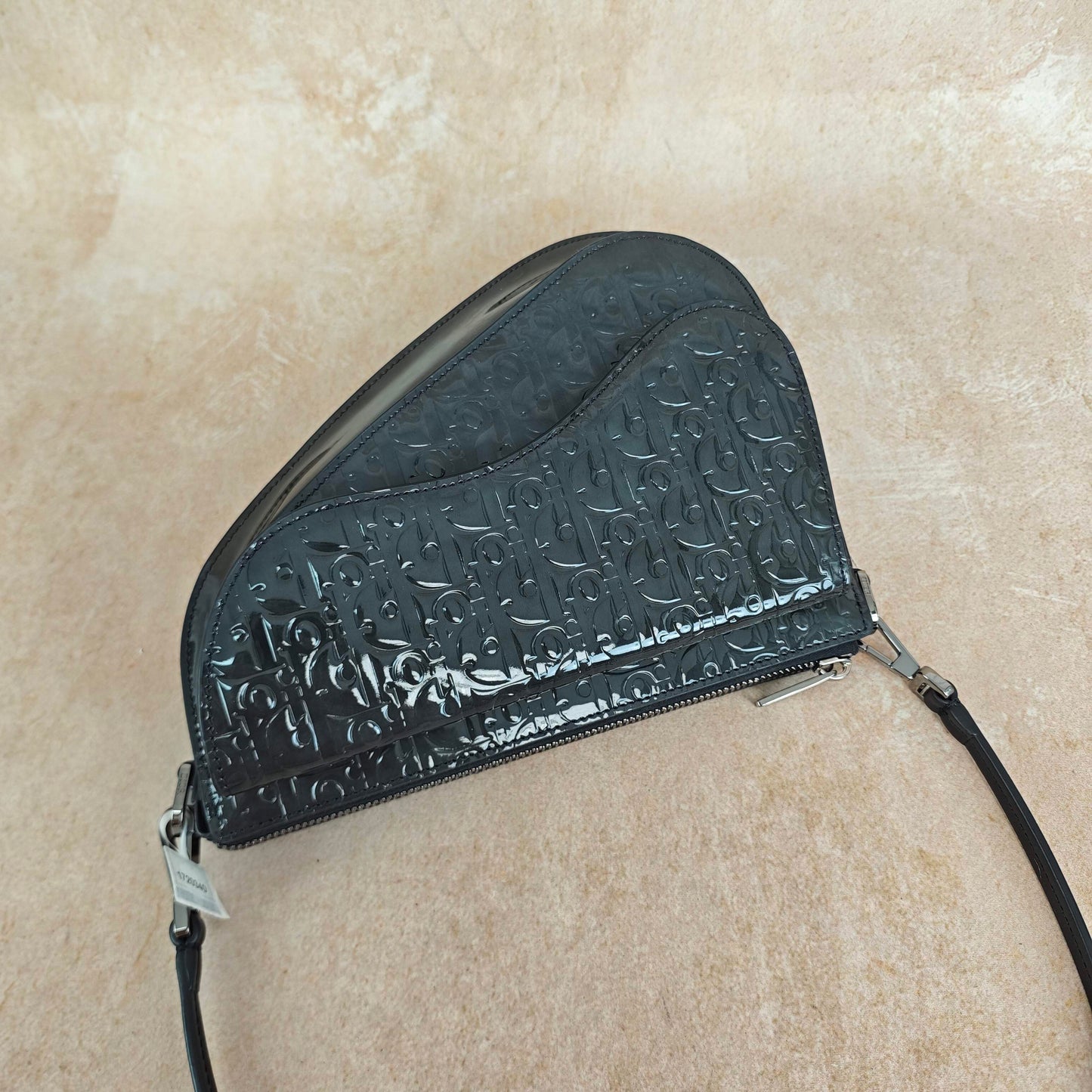 Dior - Saddle - Patent leather - Black - (small)