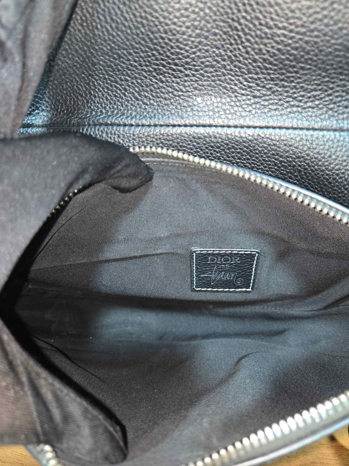 Dior - Saddle - sacai collaboration - Leather - Black