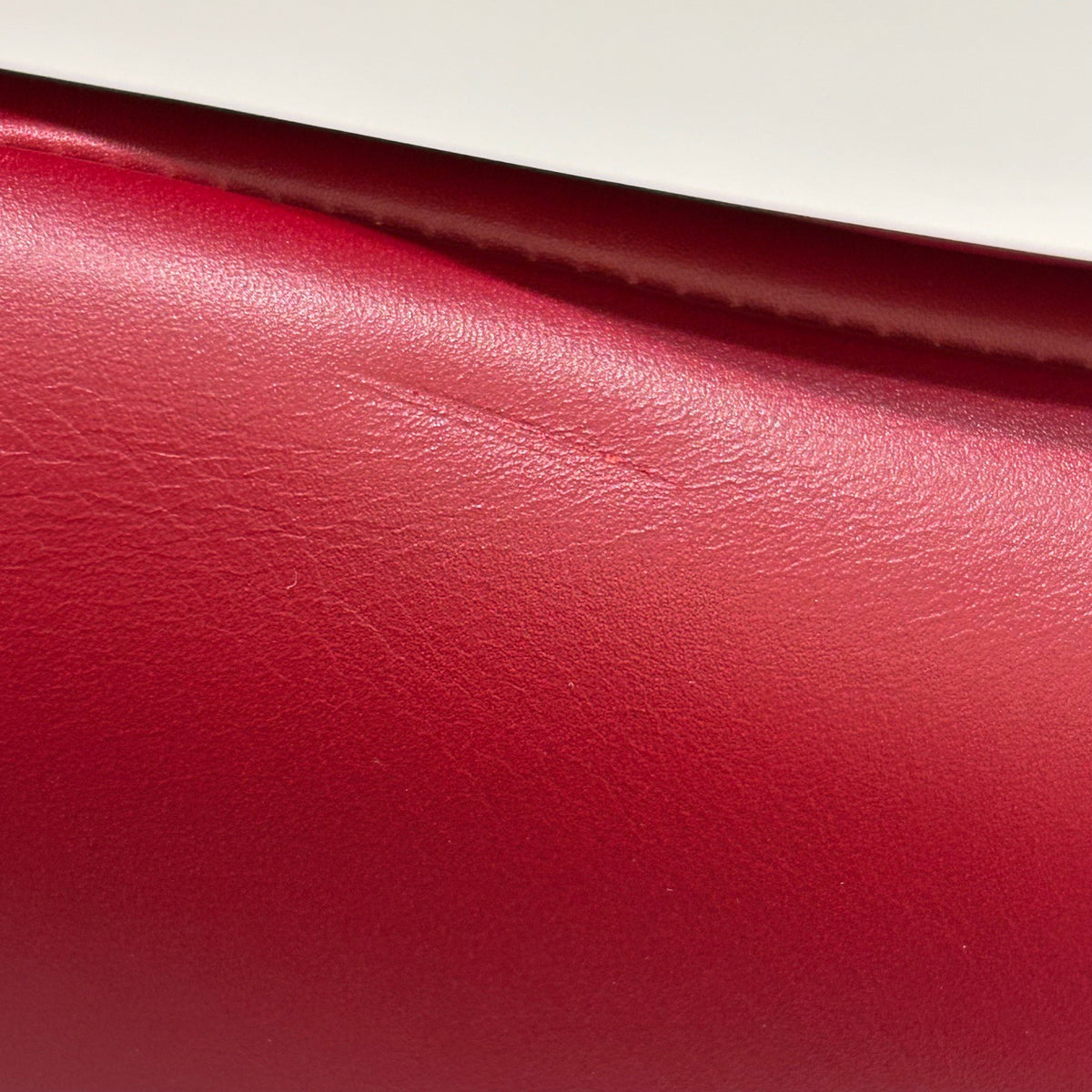 Dior - Saddle Small - Leather - Burgundy - (Small)