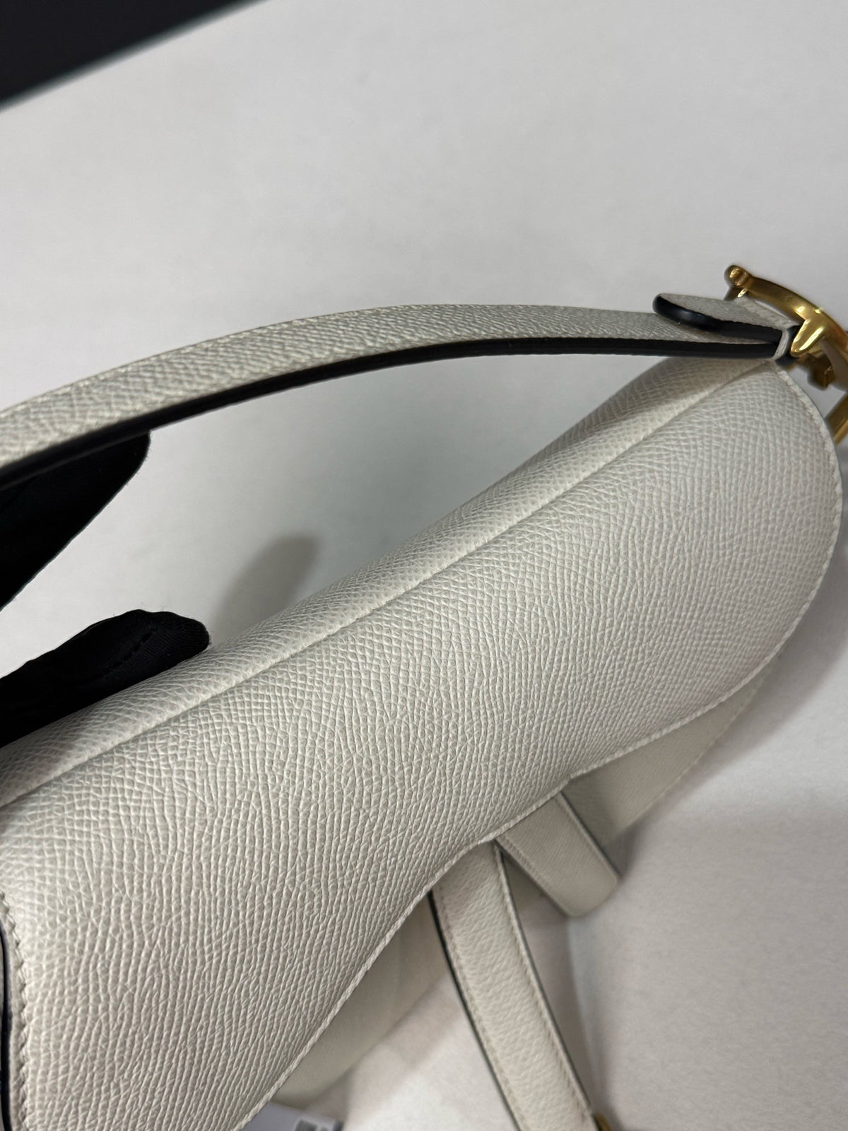Dior - Saddle Small - Leather - White - (small)