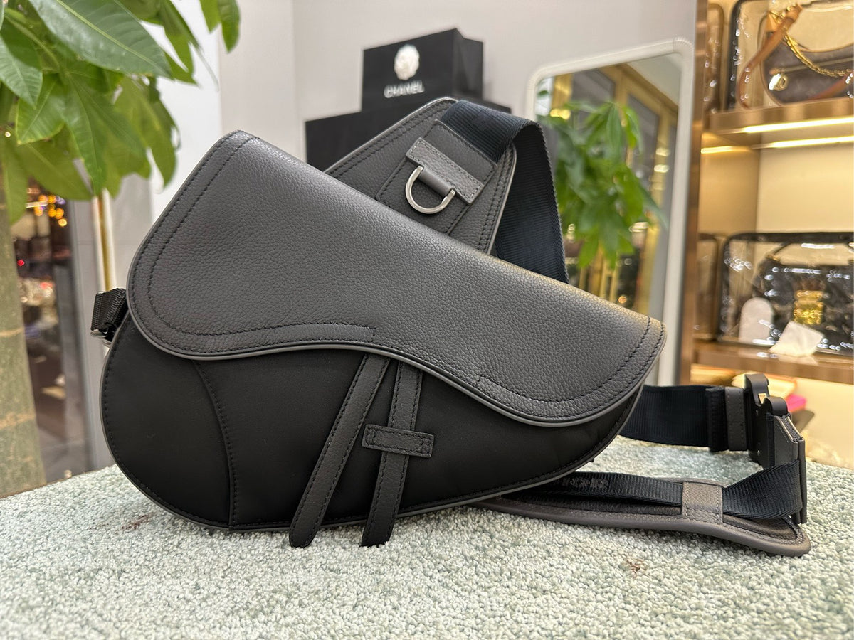 Dior - Saddle Soft - Cloth - Black