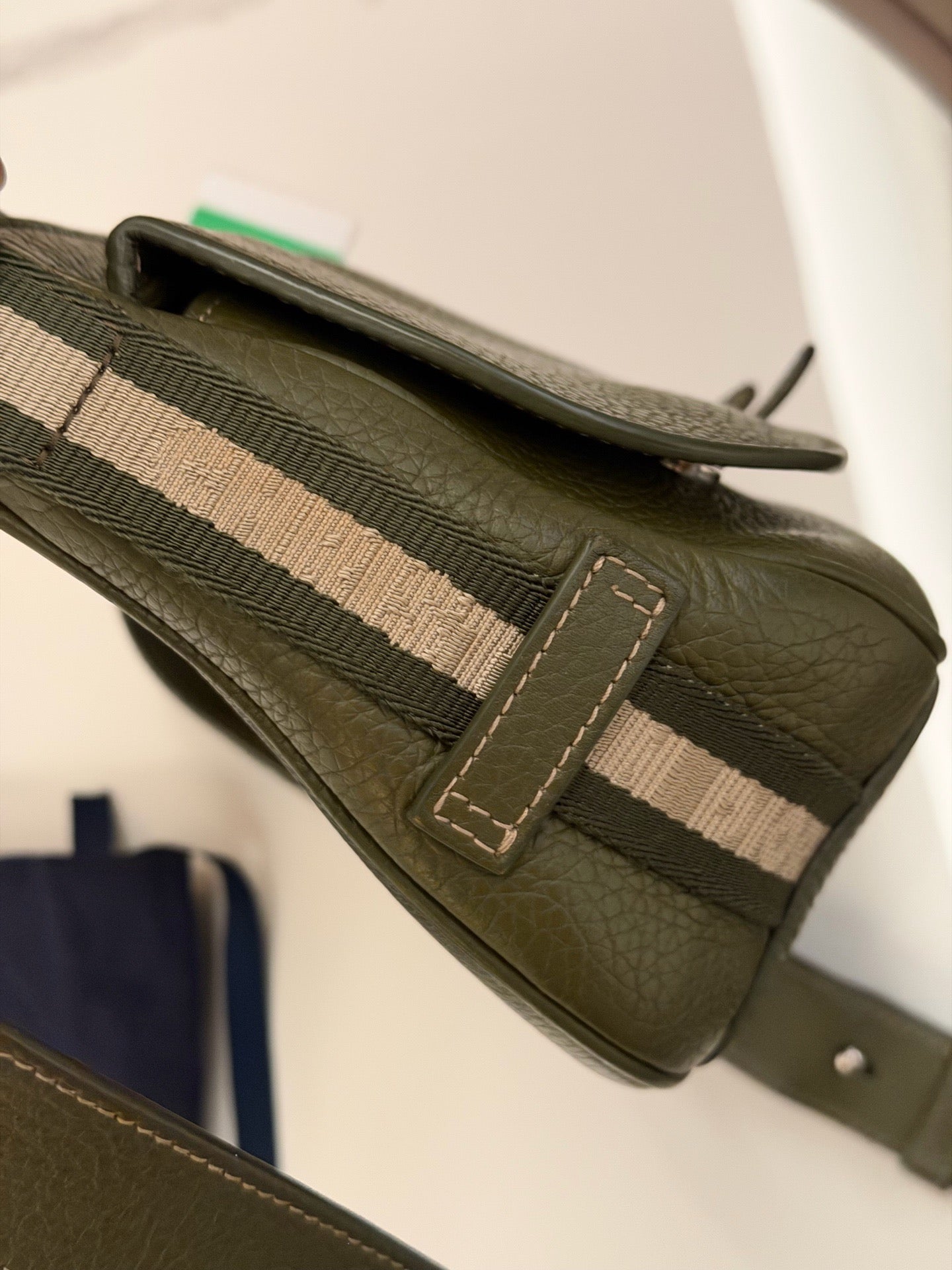 Dior - Saddle Soft - Leather - Green - (small)