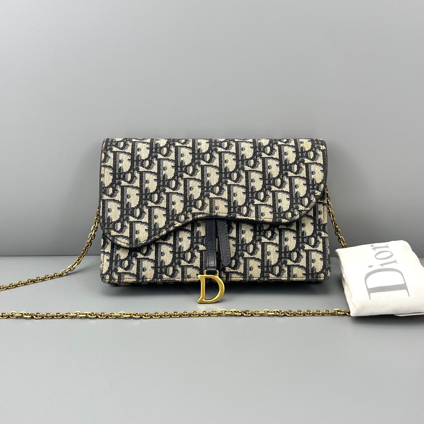 Dior - Saddle WOC - Canvas - Multicolour