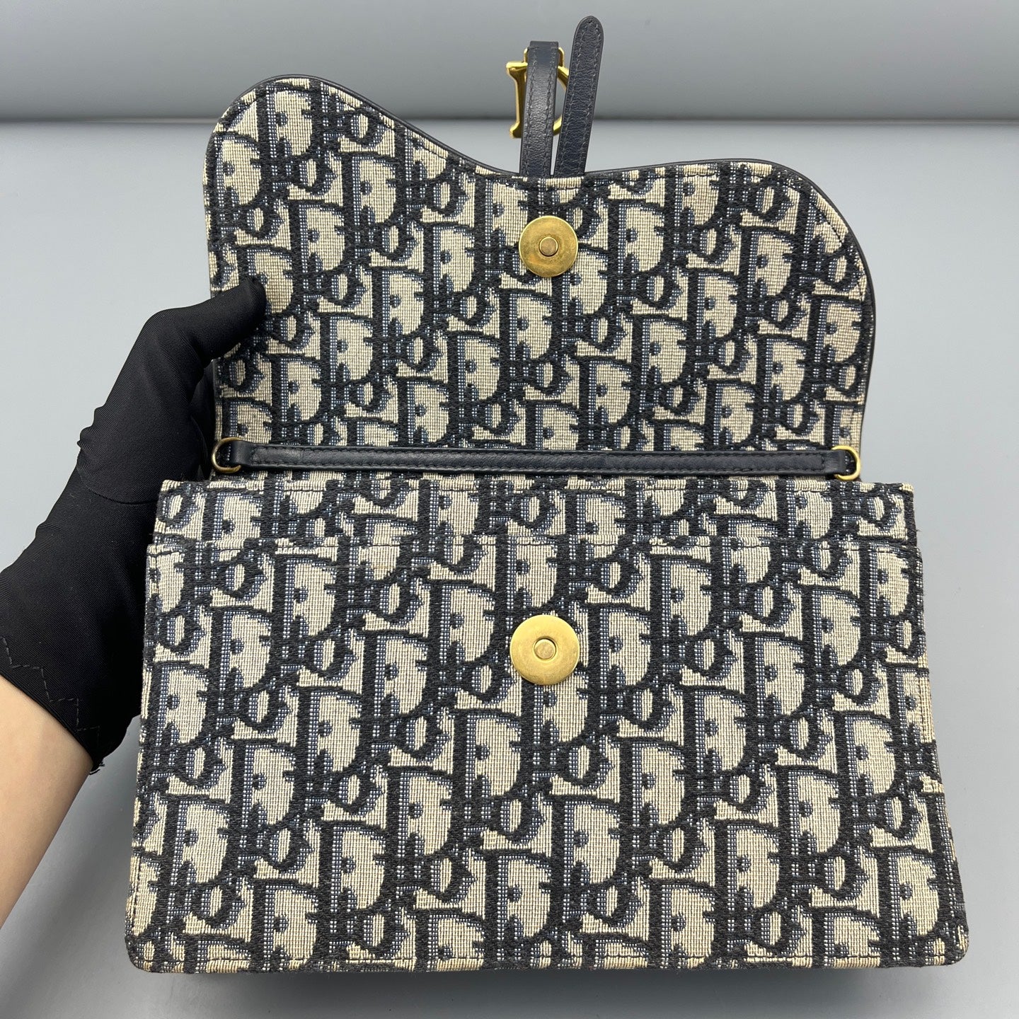 Dior - Saddle WOC - Canvas - Multicolour