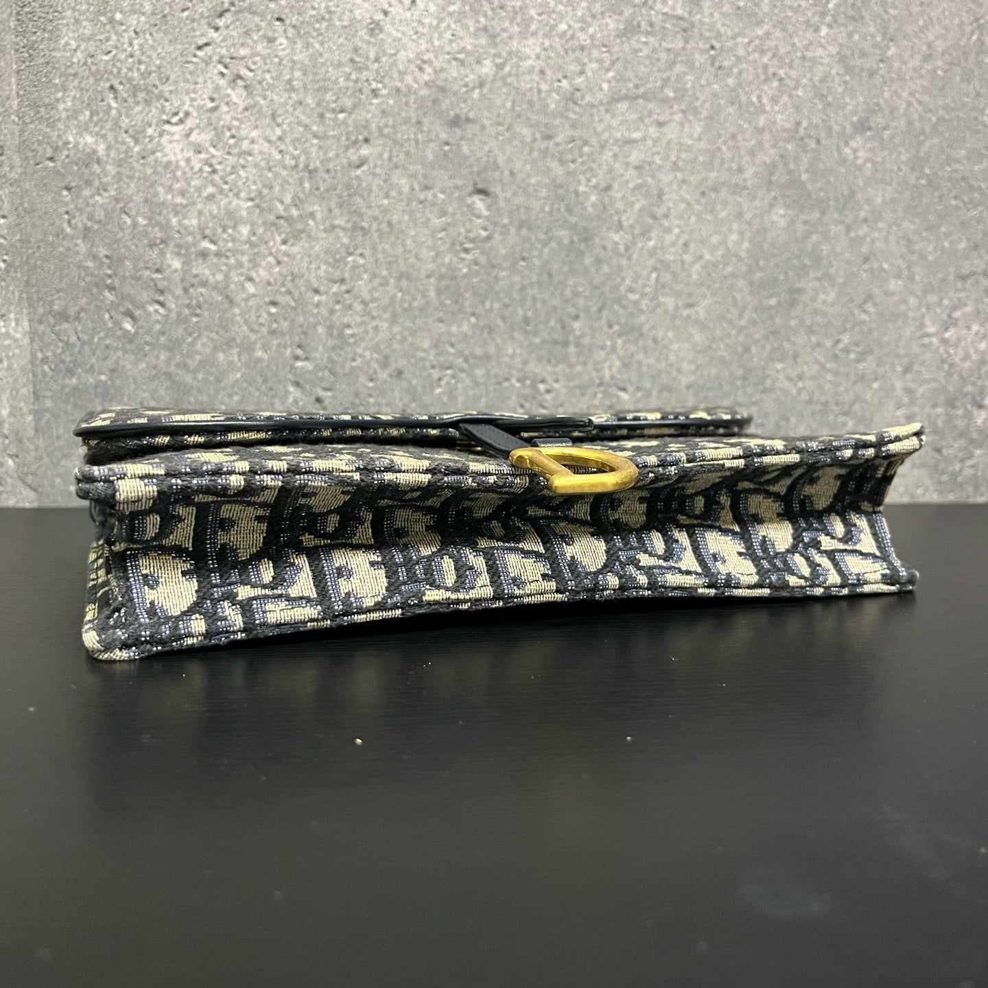 Dior - Saddle WOC Chain Bag - Cloth - Multicolour - (medium)