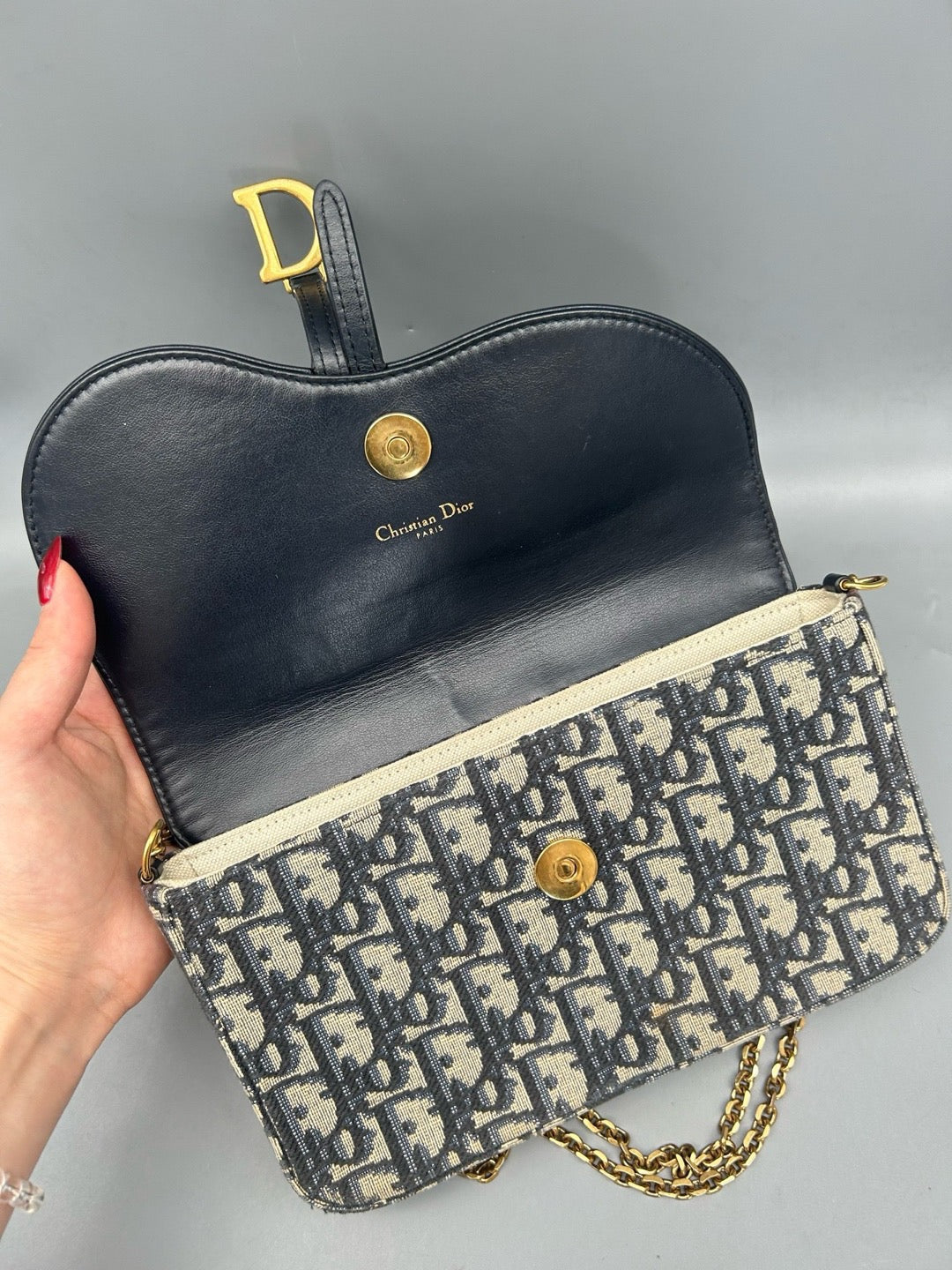 Dior - Saddle WOC - Cloth - Multicolour - (small)