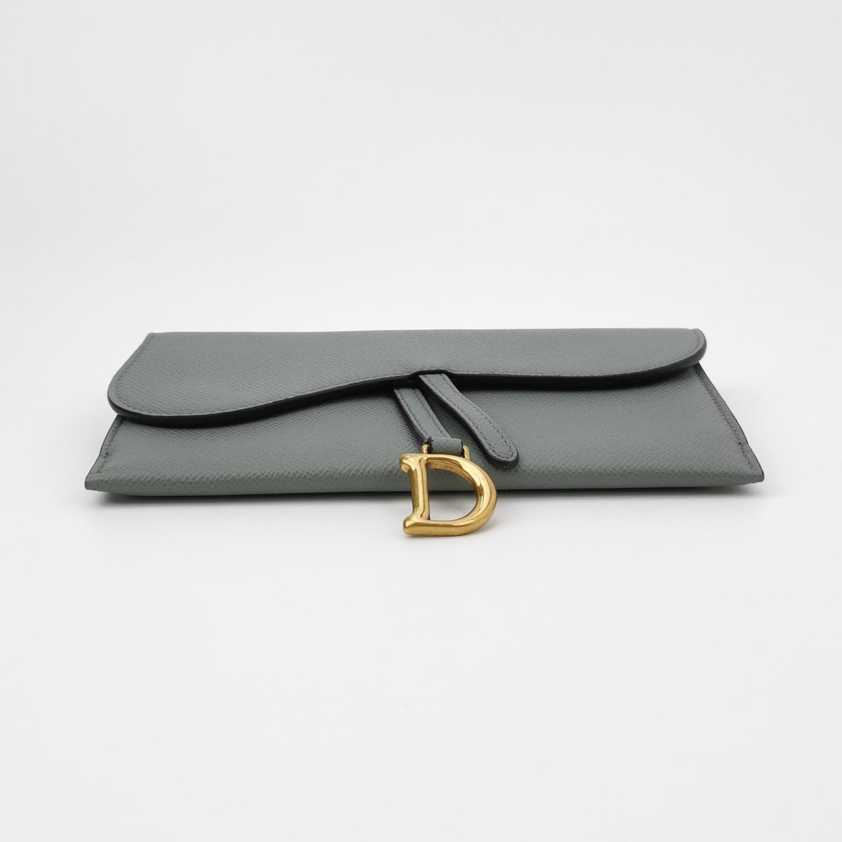 Dior - Saddle WOC - Leather - Grey - (Small)