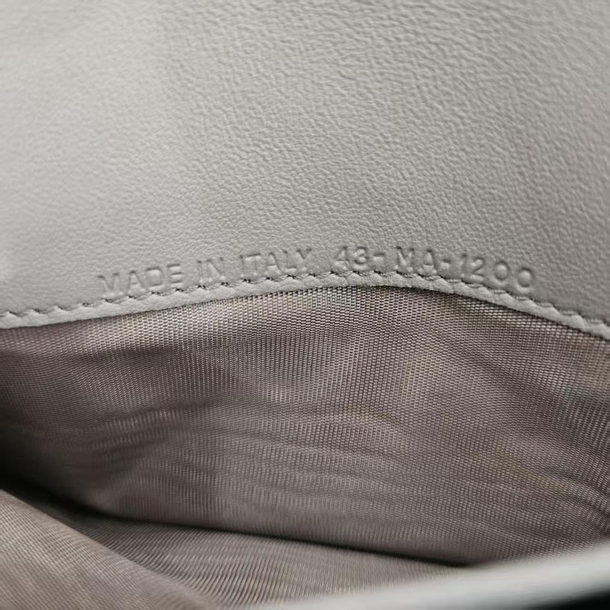 Dior - Saddle WOC - Leather - Grey - (Small)
