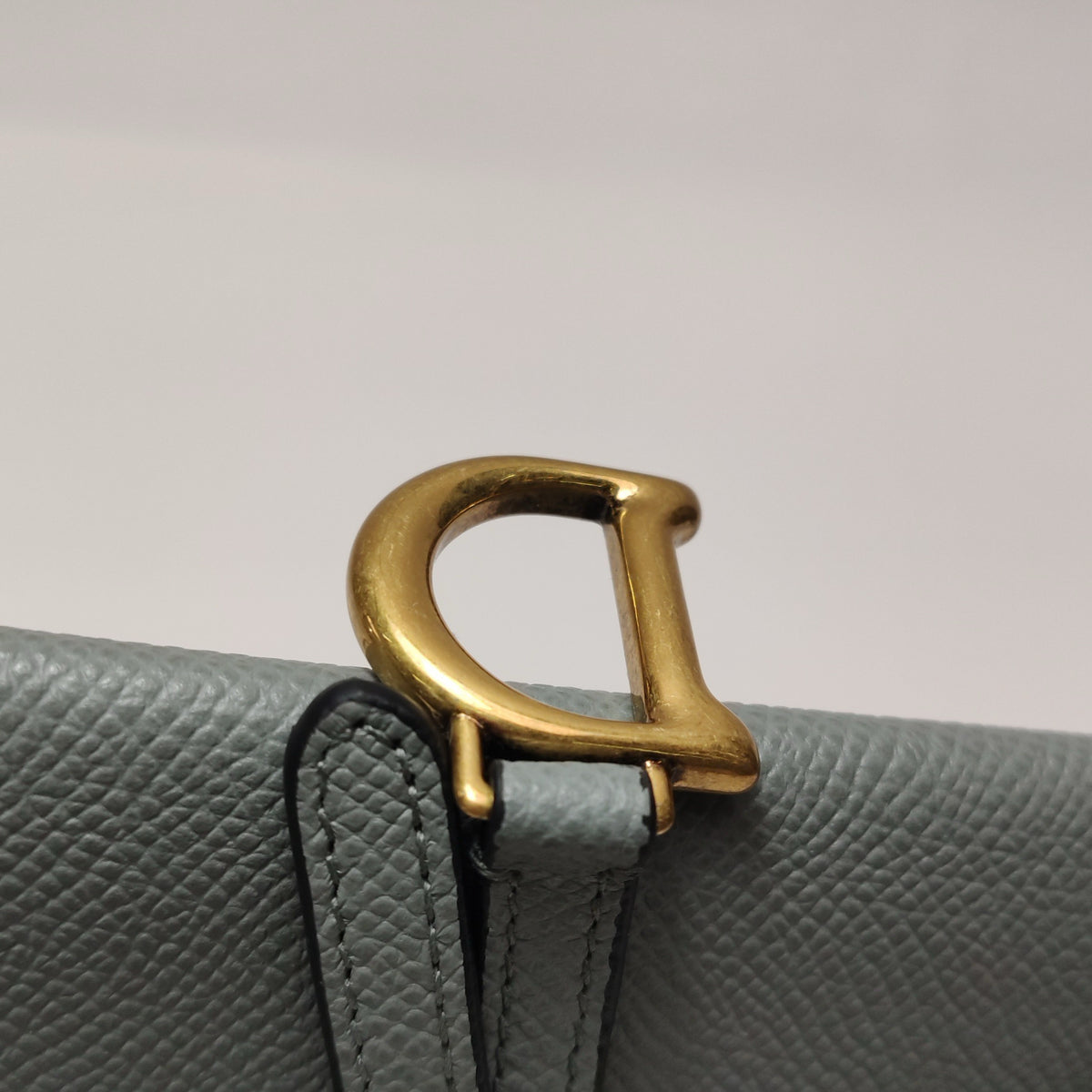 Dior - Saddle WOC - Leather - Grey - (Small)