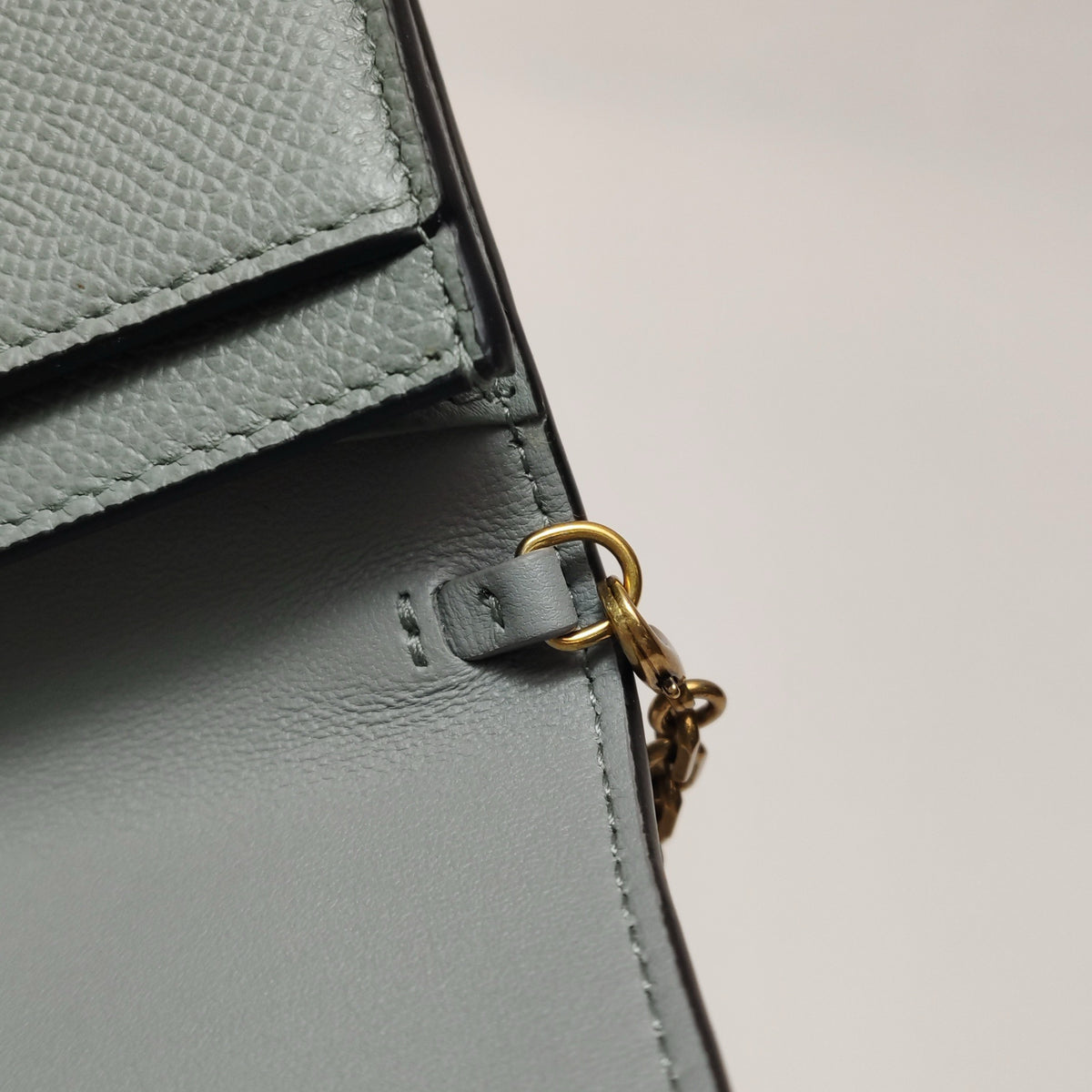 Dior - Saddle WOC - Leather - Grey - (Small)