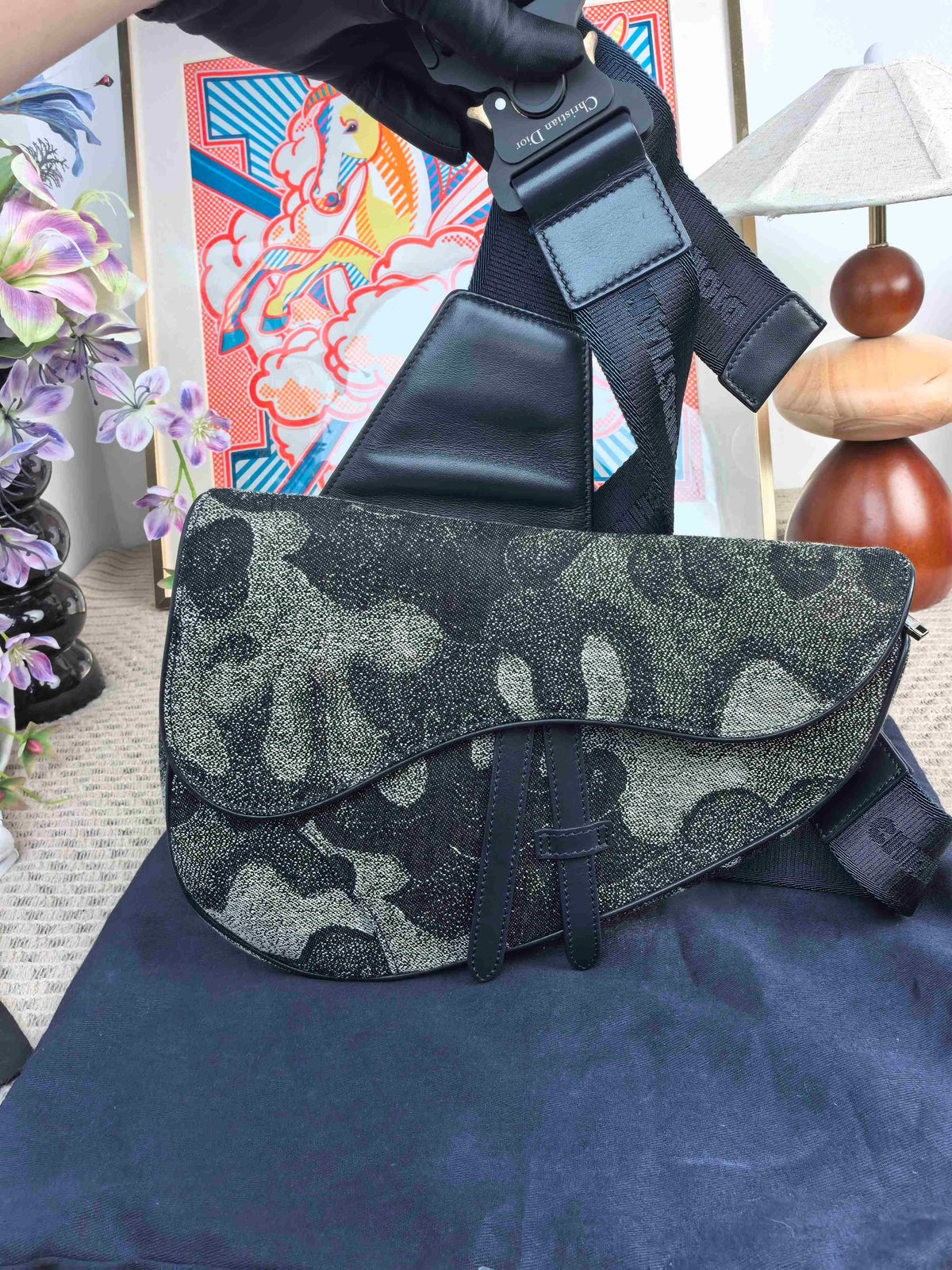 Dior - Saddle x Peter Doig - Denim - Jeans - Navy - (medium)