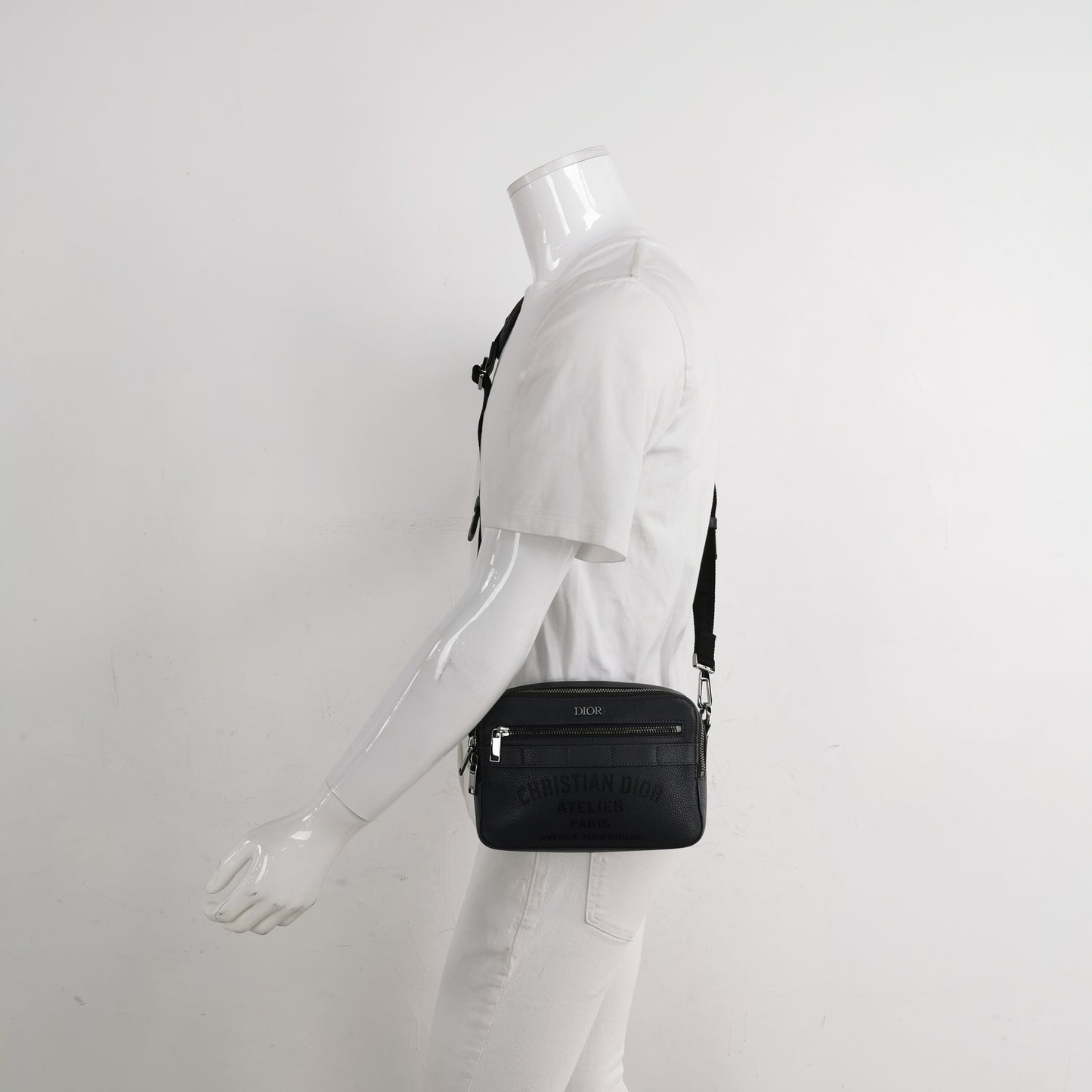 Dior - Safari - Leather - Grey - (small)
