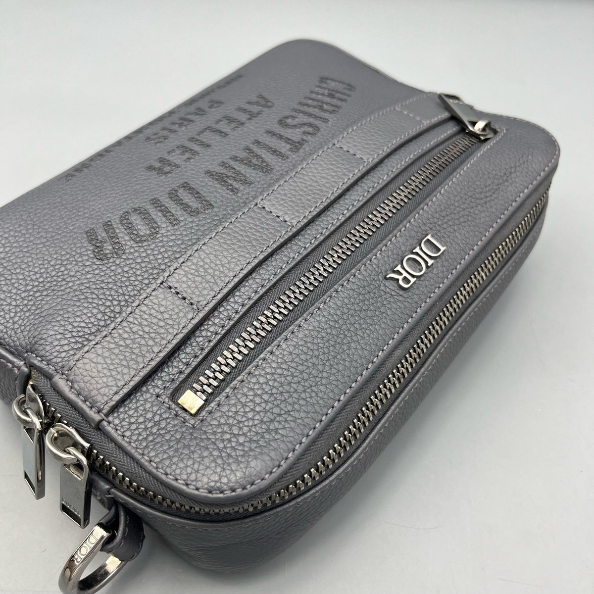 Dior - Safari - Leather - Grey - (Small)
