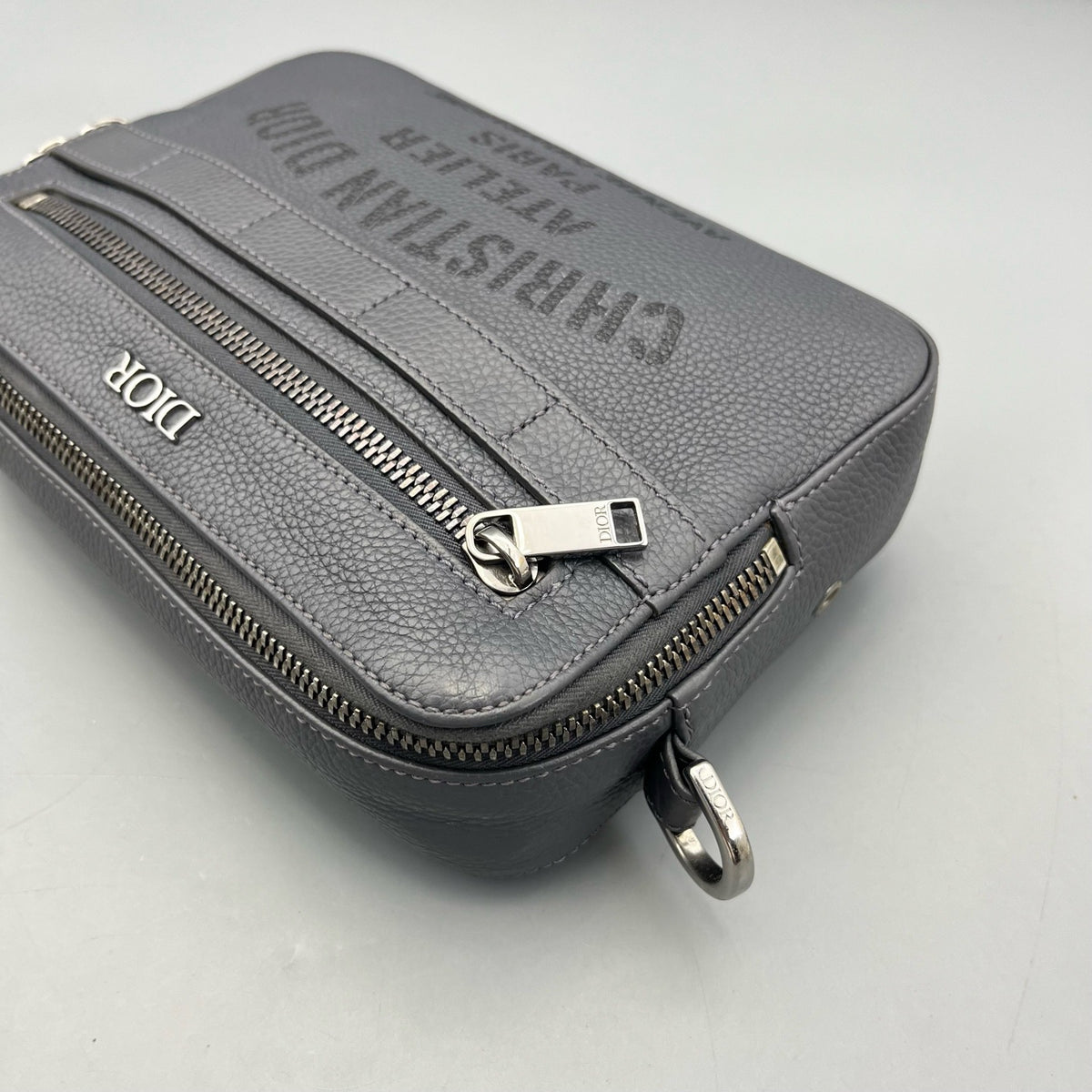 Dior - Safari - Leather - Grey - (Small)