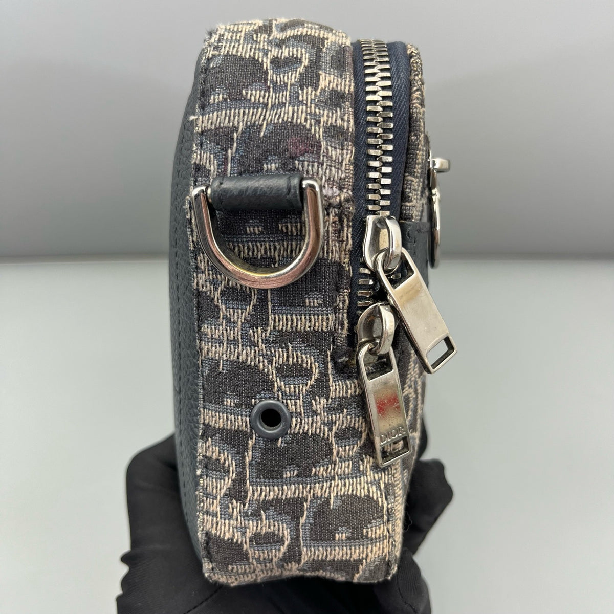 Dior - Safari Messenger Bag - Cloth - Blue - (mini)