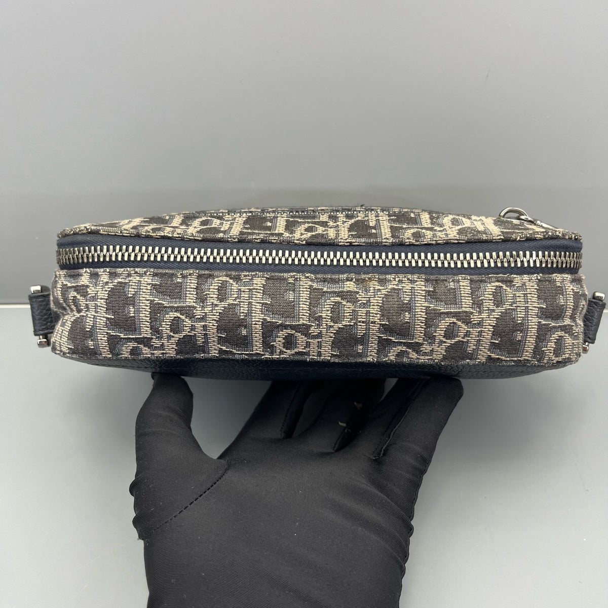 Dior - Safari Messenger Bag - Cloth - Blue - (mini)