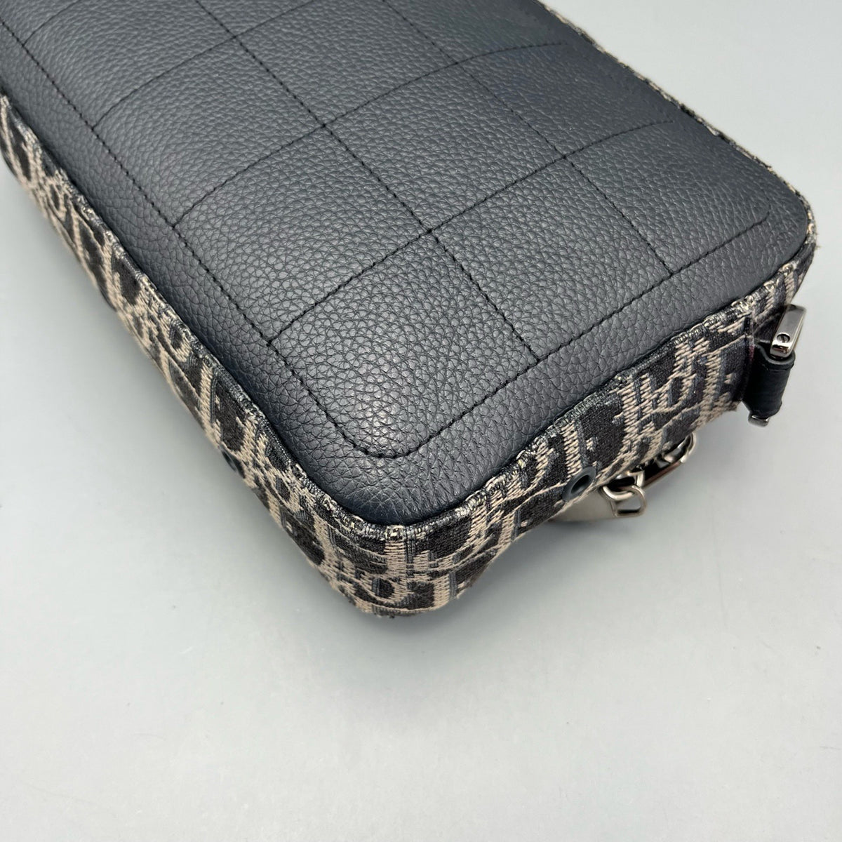 Dior - Safari Messenger Bag - Cloth - Blue - (mini)