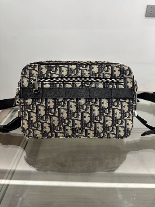 Dior - Safari Oblique - Cloth - Black - (small)