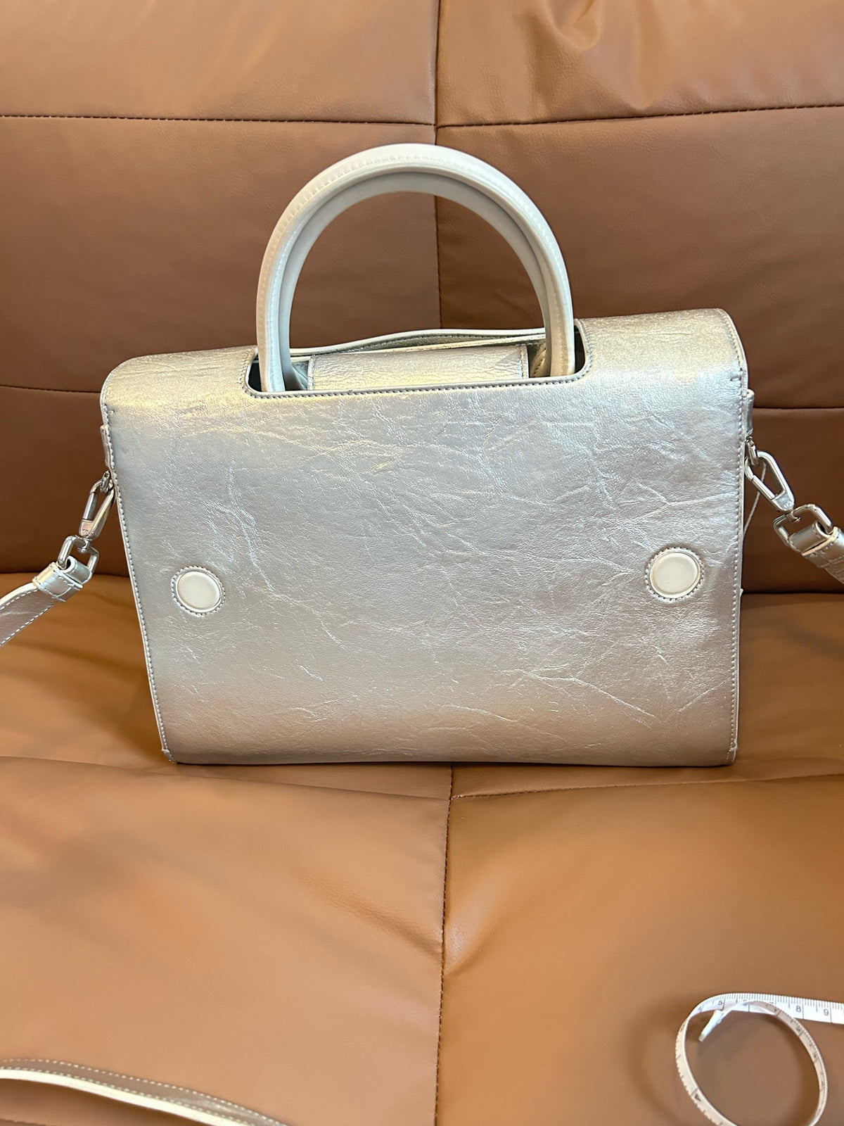 Dior - Shield Bag - Leather - Silver - (medium)
