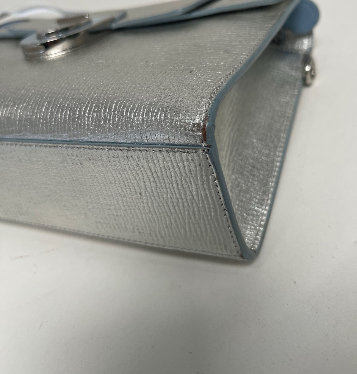 Dior - Shield Bag - Leather - Silver - (small)
