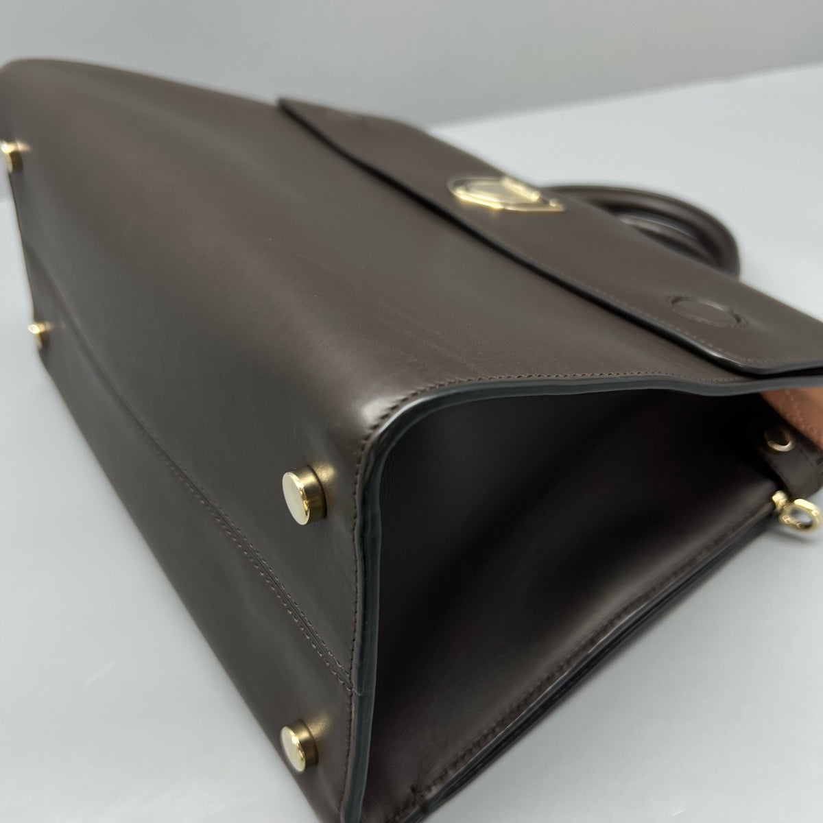 Dior - Shield - Leather - Brown - (medium)