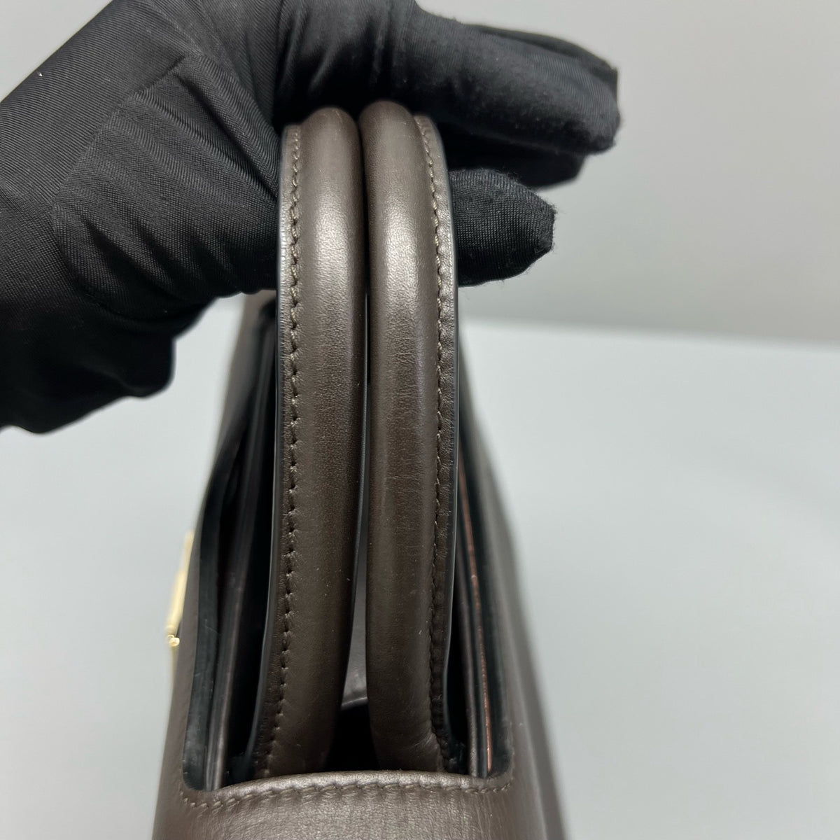 Dior - Shield - Leather - Brown - (medium)