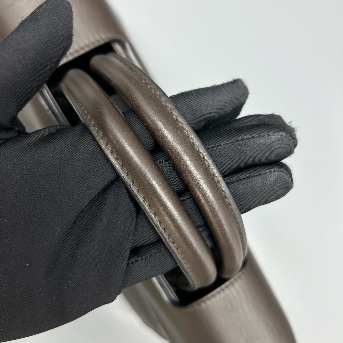 Dior - Shield - Leather - Brown - (medium)