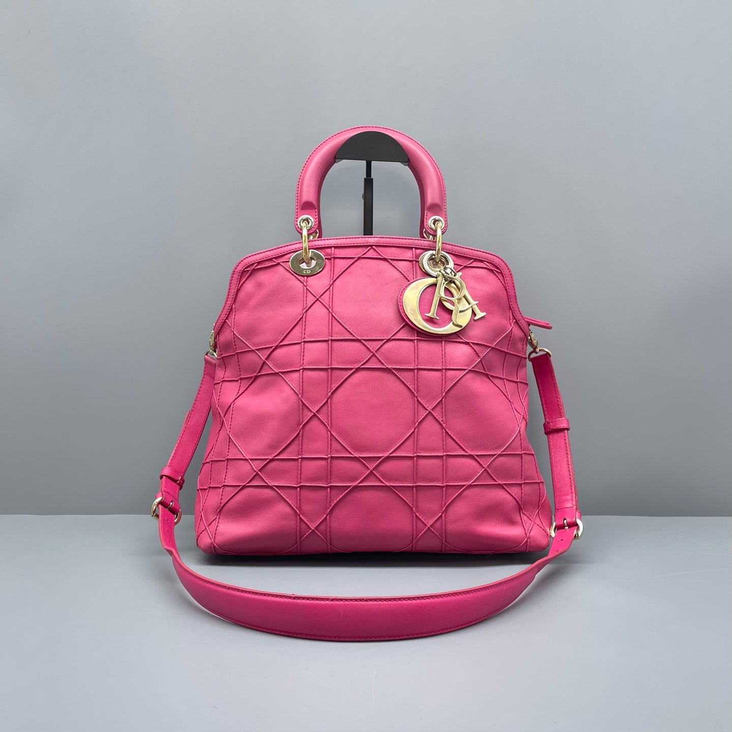Dior - Soft Quilted Tote - Leather - Pink - (medium)