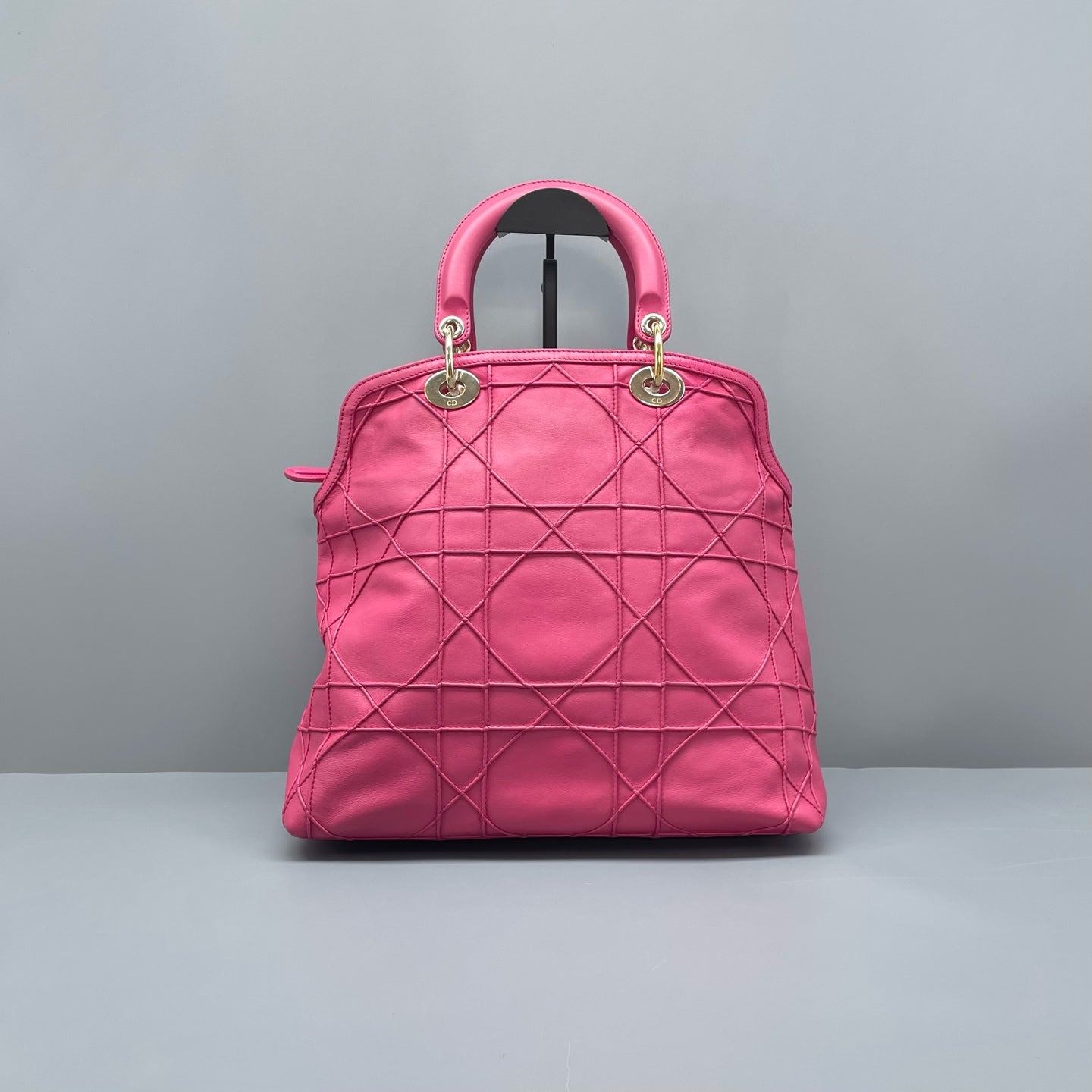 Dior - Soft Quilted Tote - Leather - Pink - (medium)