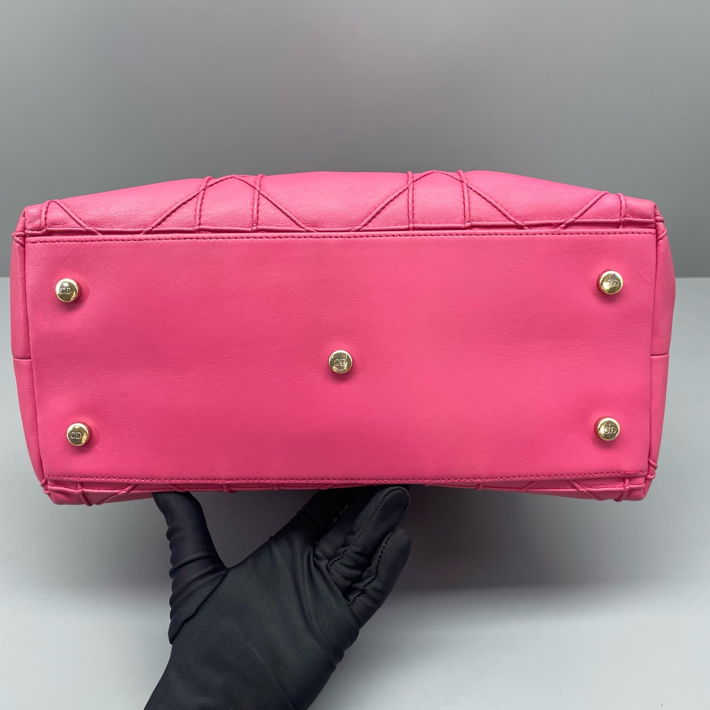 Dior - Soft Quilted Tote - Leather - Pink - (medium)
