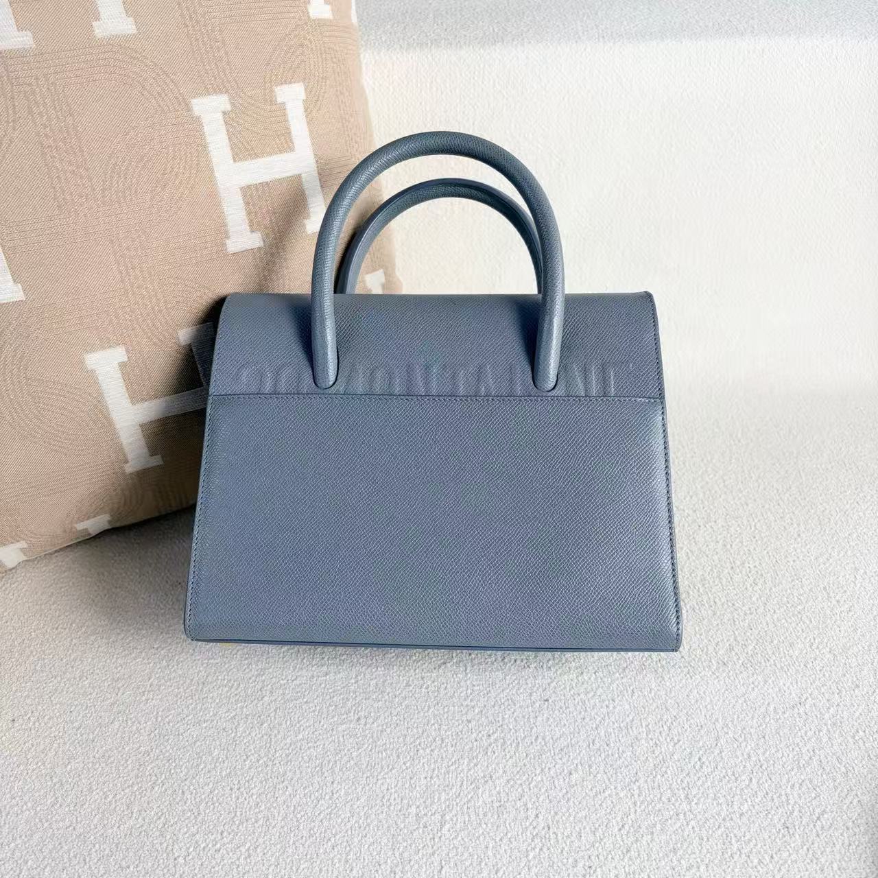 Dior - St Honoré - Cowhide leather - Blue - (medium)