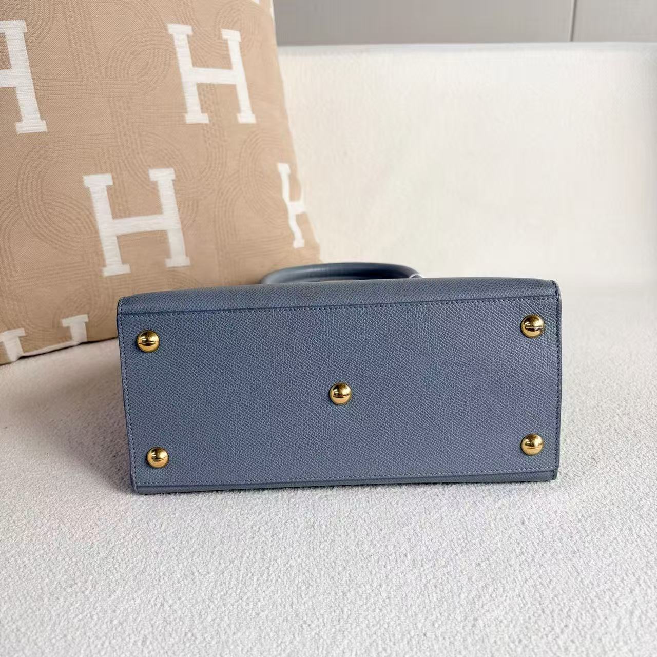 Dior - St Honoré - Cowhide leather - Blue - (medium)