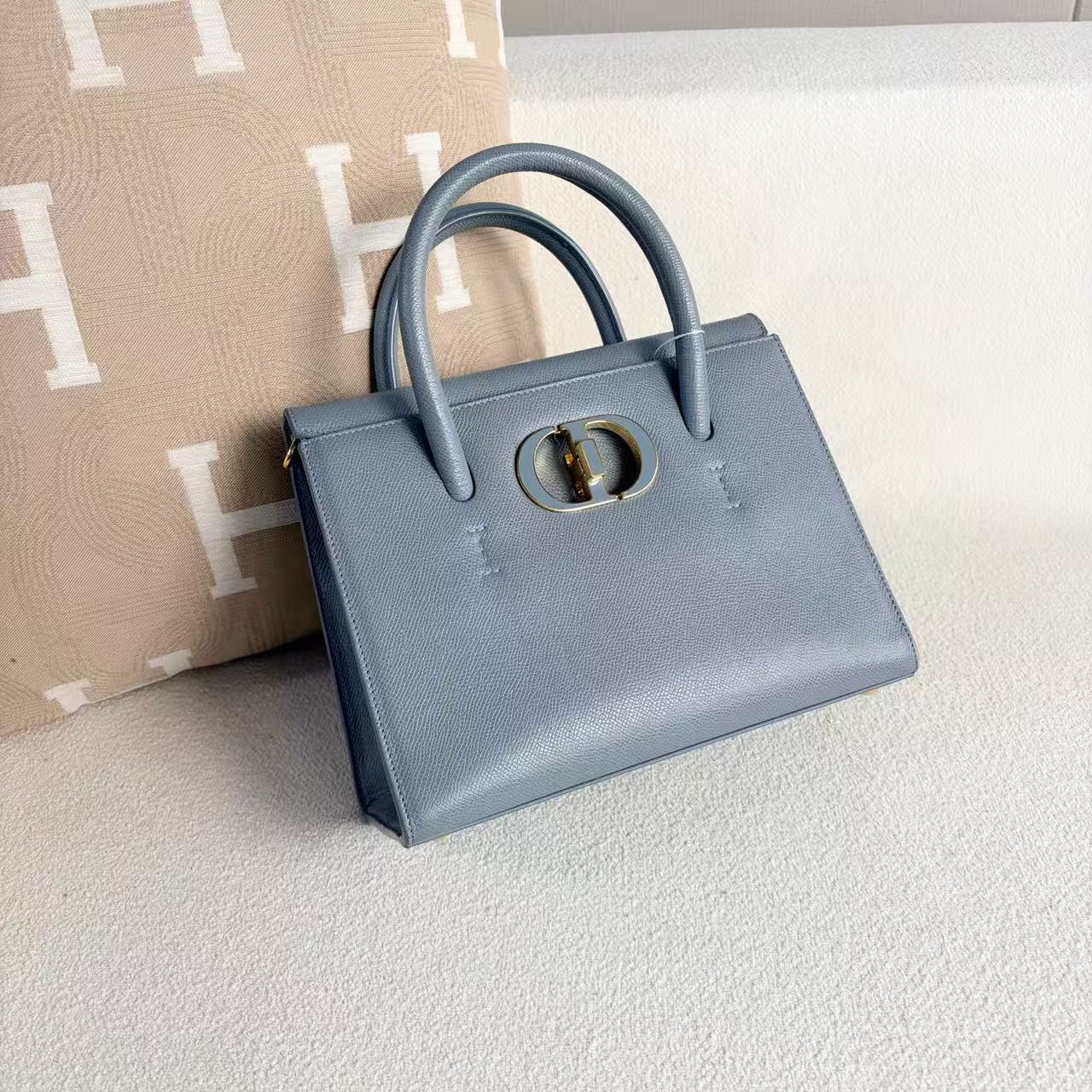Dior - St Honoré - Cowhide leather - Blue - (medium)