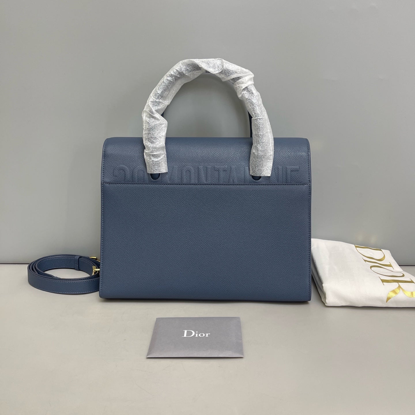Dior - St Honore - Leather - Blue - (medium)
