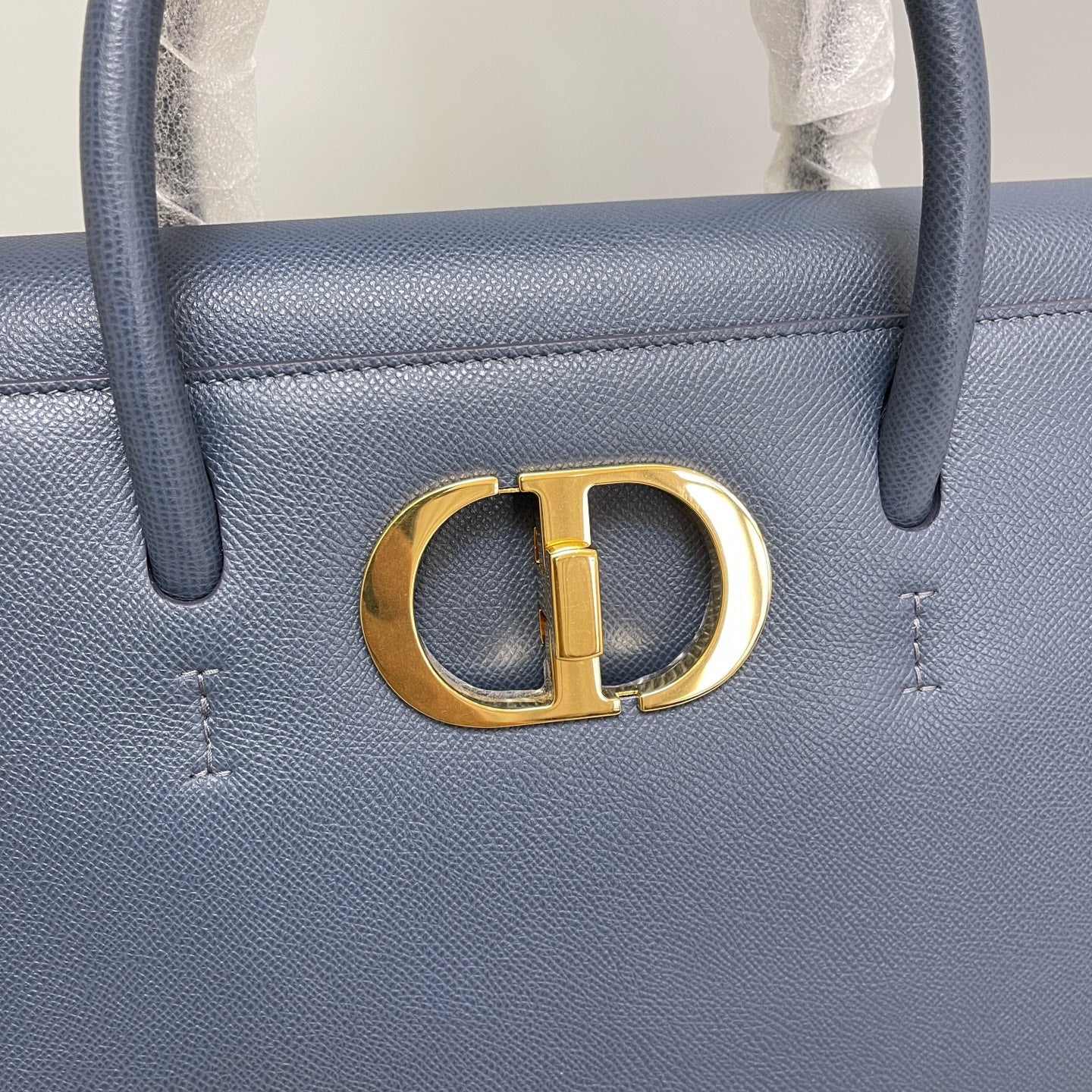 Dior - St Honore - Leather - Blue - (medium)