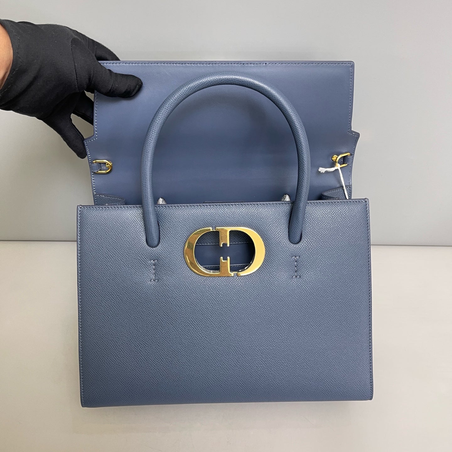 Dior - St Honore - Leather - Blue - (medium)