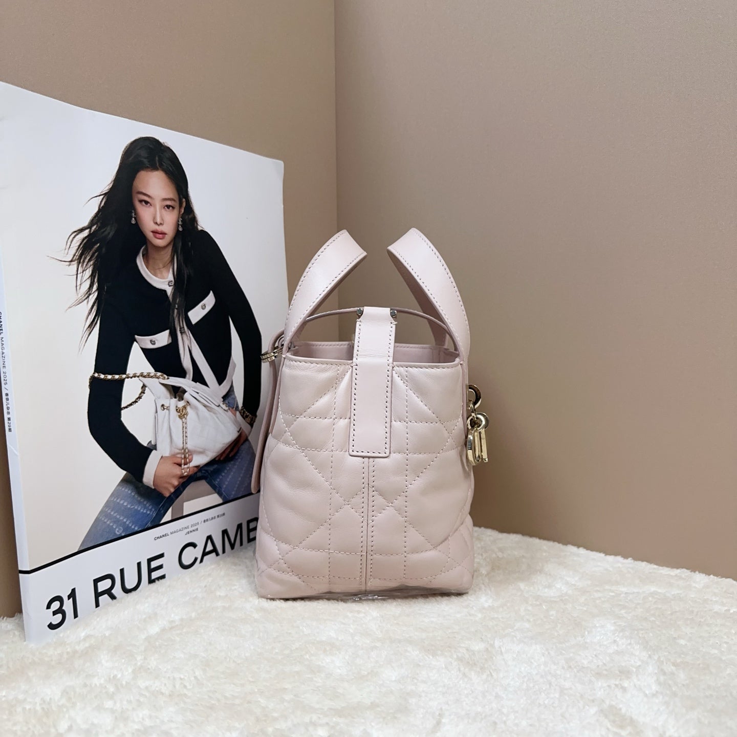 Dior - Toujours Mini - Leather - Pink - (mini)