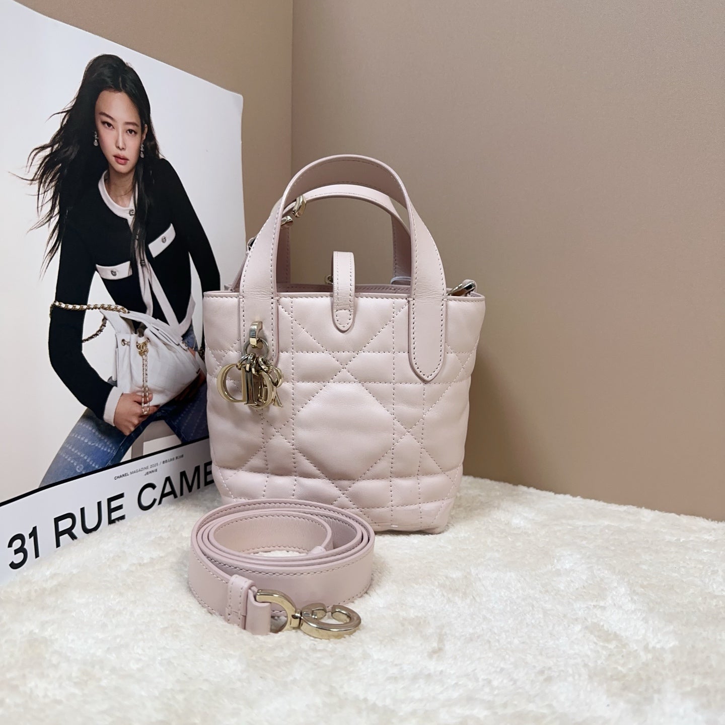 Dior - Toujours Mini - Leather - Pink - (mini)