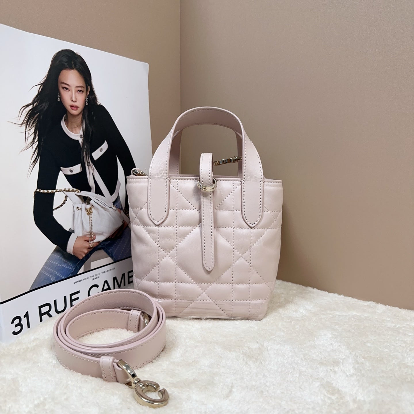 Dior - Toujours Mini - Leather - Pink - (mini)