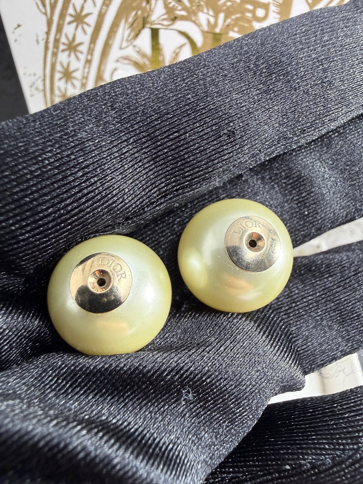 Dior - Tribales - Gold-tone metal and resin pearls - Gold
