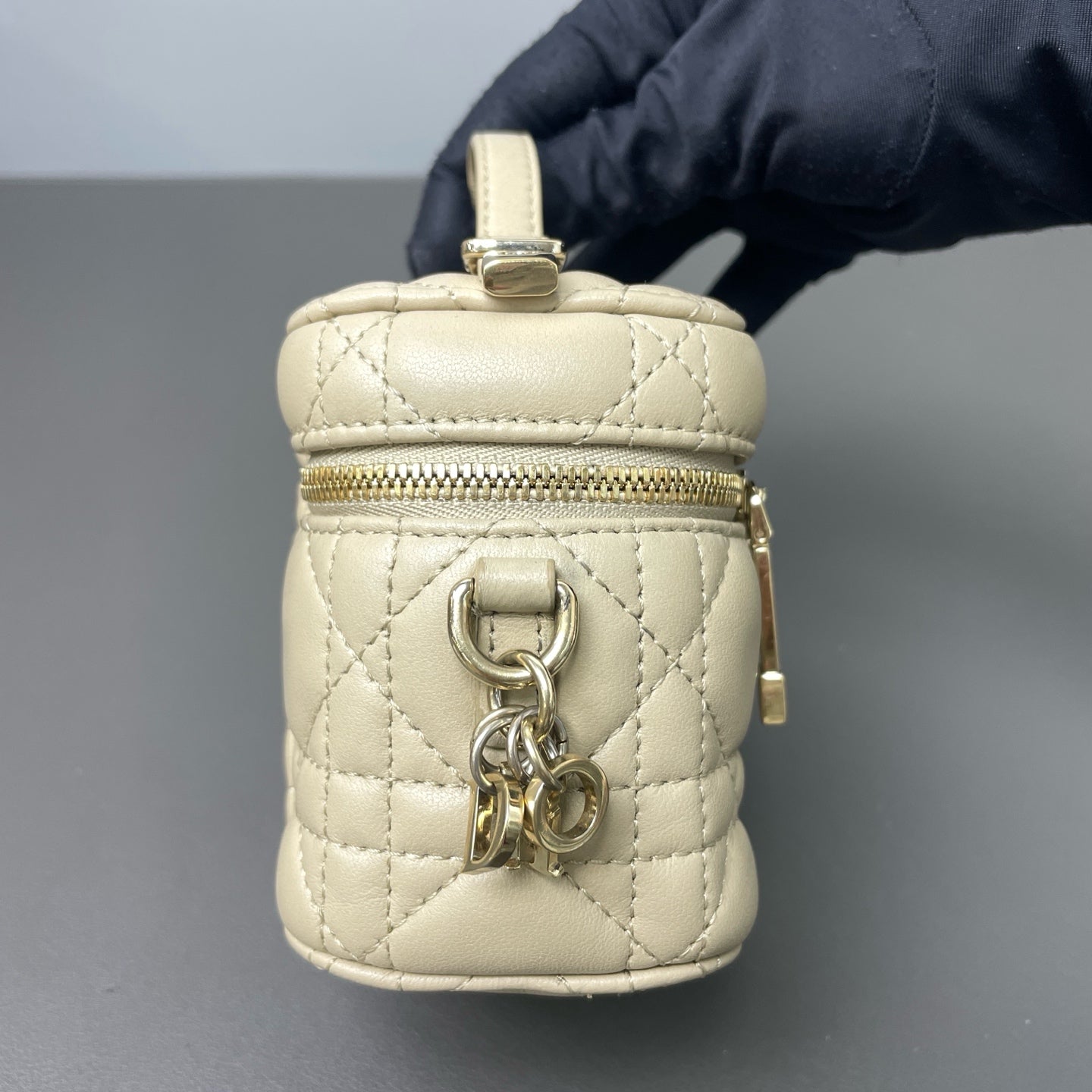 Dior - Vanity Case - Leather - Beige - (mini)