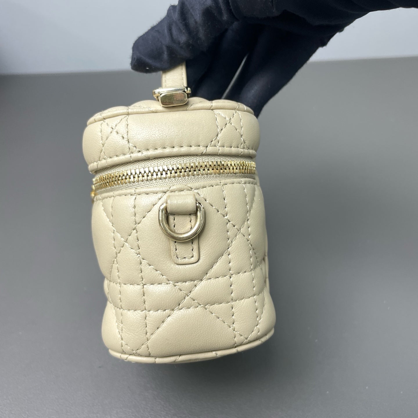Dior - Vanity Case - Leather - Beige - (mini)