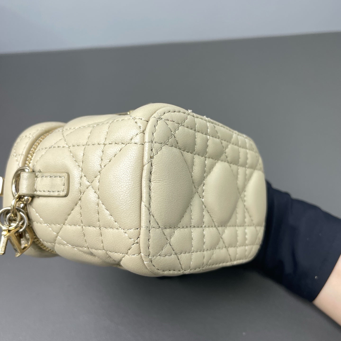 Dior - Vanity Case - Leather - Beige - (mini)
