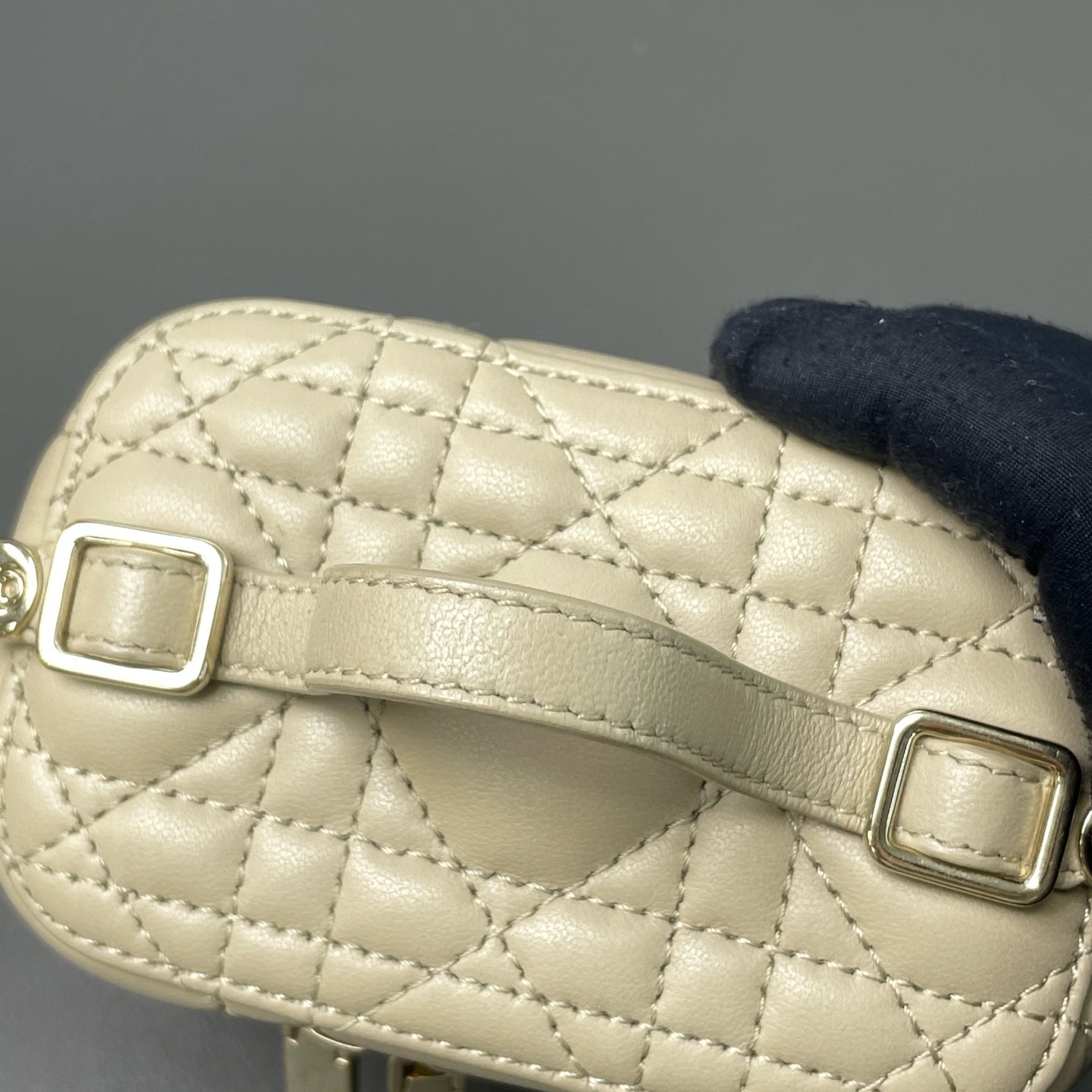 Dior - Vanity Case - Leather - Beige - (mini)