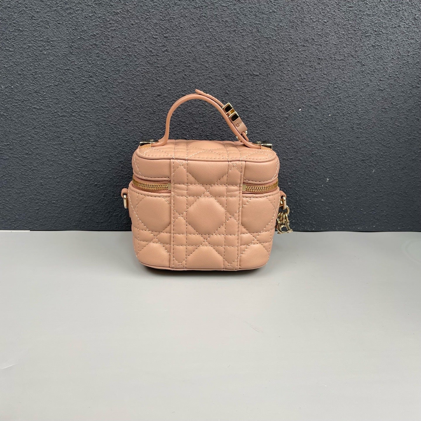 Dior - Vanity Case Mini - Leather - Pink - (mini)