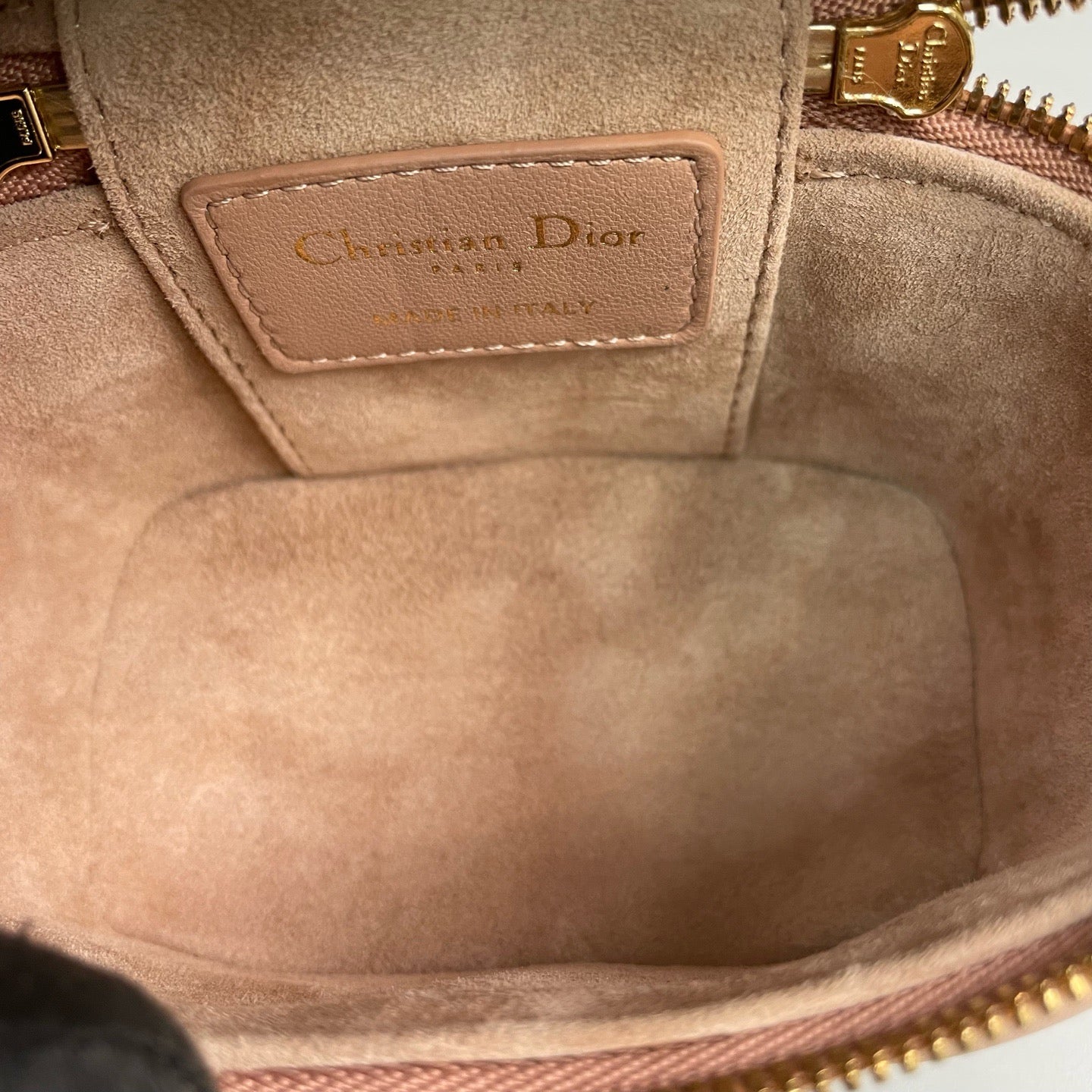 Dior - Vanity Case Mini - Leather - Pink - (mini)